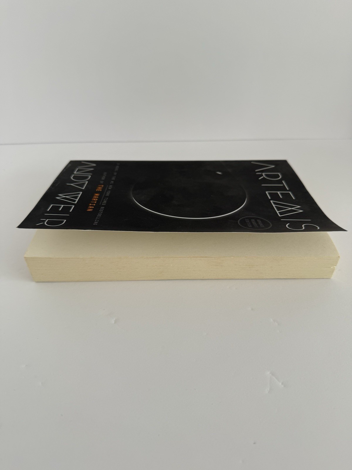 ARTEMIS, Andy Weir (2017 Advance Reader’s Edition) 1st Edition Uncorrected Proof