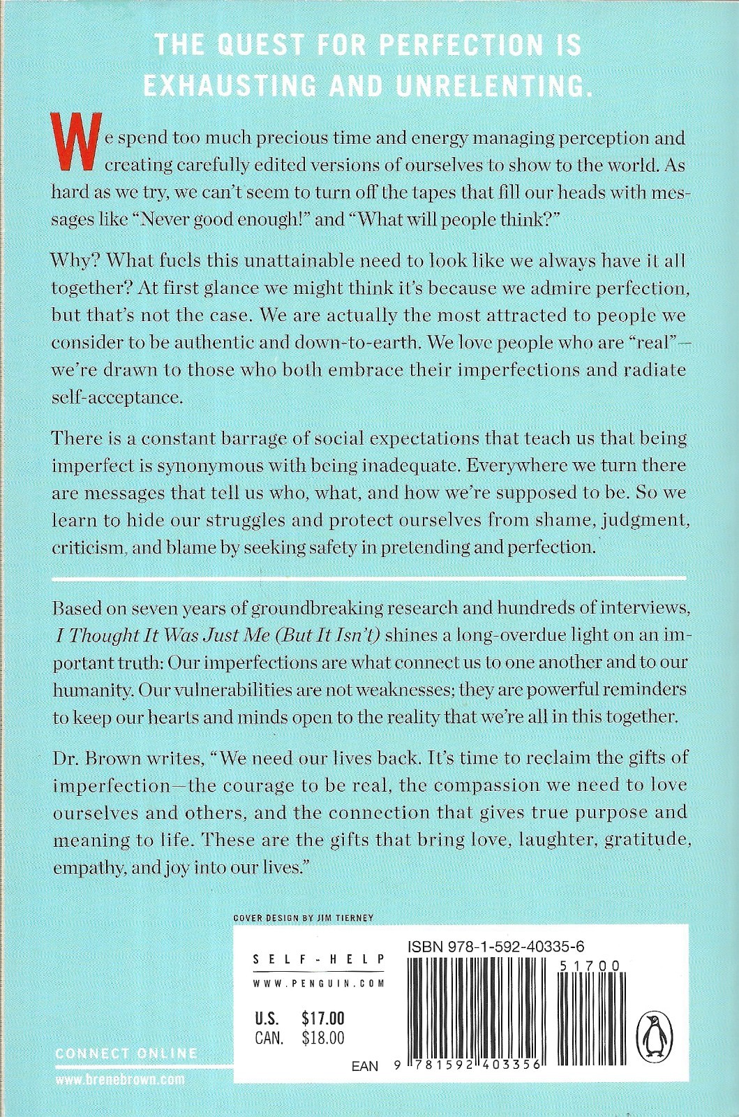 I Thought It Was Just Me (but It Isn’t) : Making the Journey Brene Brown PB 2008