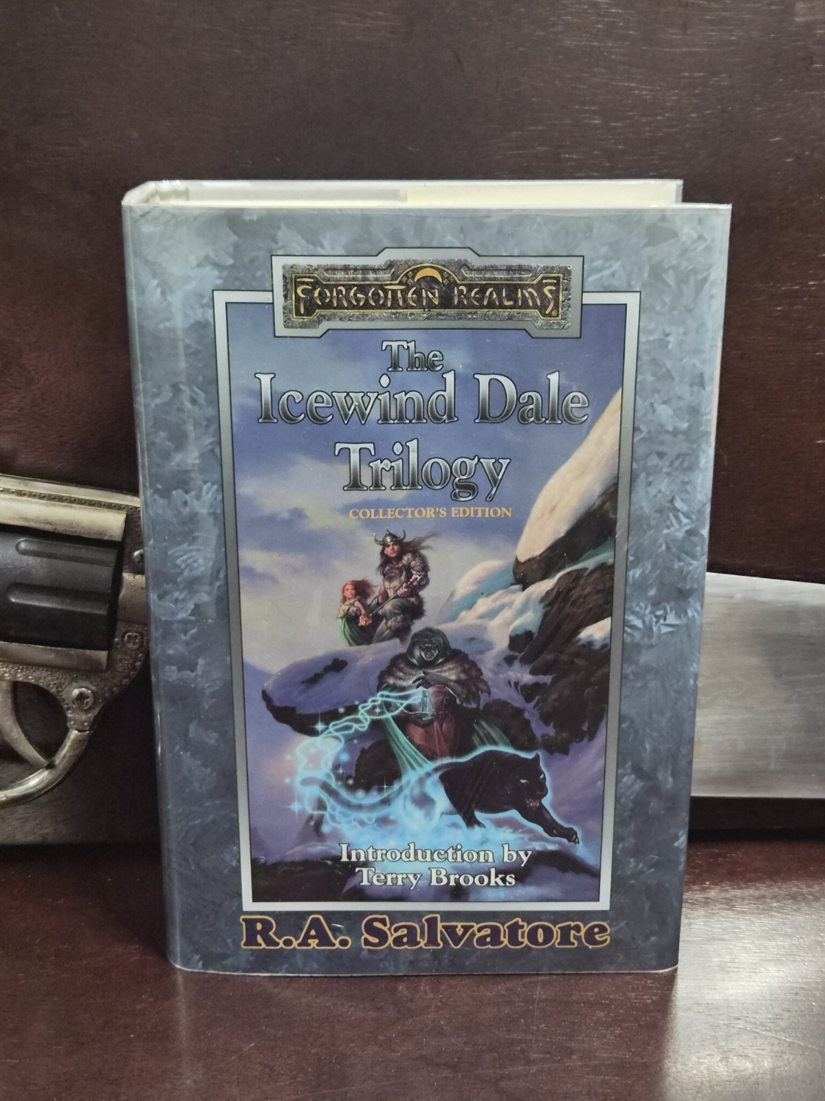 R.A. Salvatore Icewind Dale Trilogy 2000 1st 1st Signed Collector HCDJ LN WOTC
