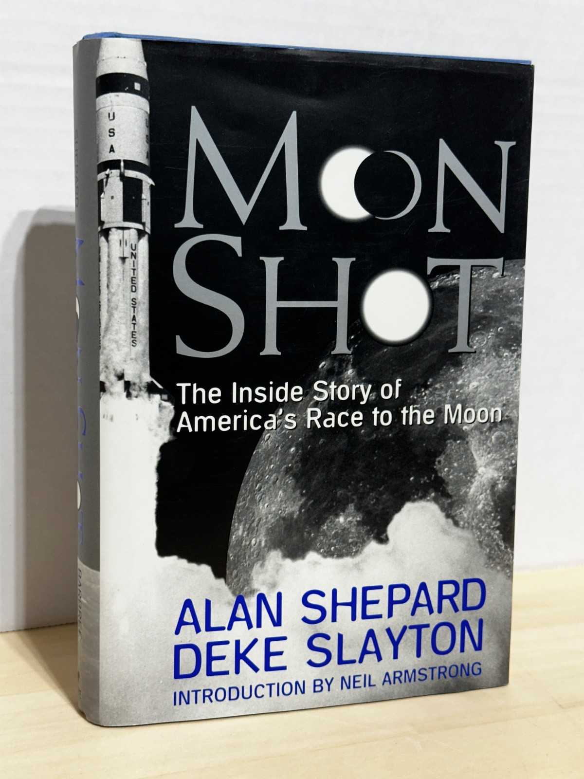 MOON SHOT – FIRST EDITION SIGNED BY ASTRONAUT ALAN SHEPARD 1994
