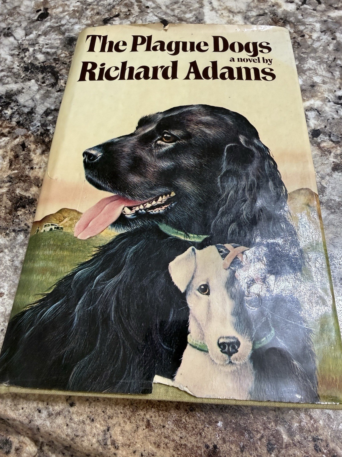 The Plague Dogs by Richard Adams Hardcover 1978 Alfred A. Knopf Vintage