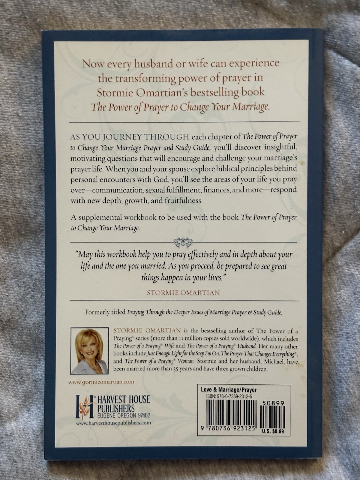 The Power to Change Your Marriage by Stormie Omartian (2008 Paperback)
