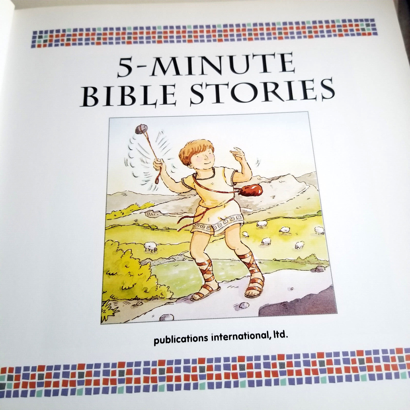 5 Minute Bible Stories Padded Hardcover 2002 3lb 2oz B51