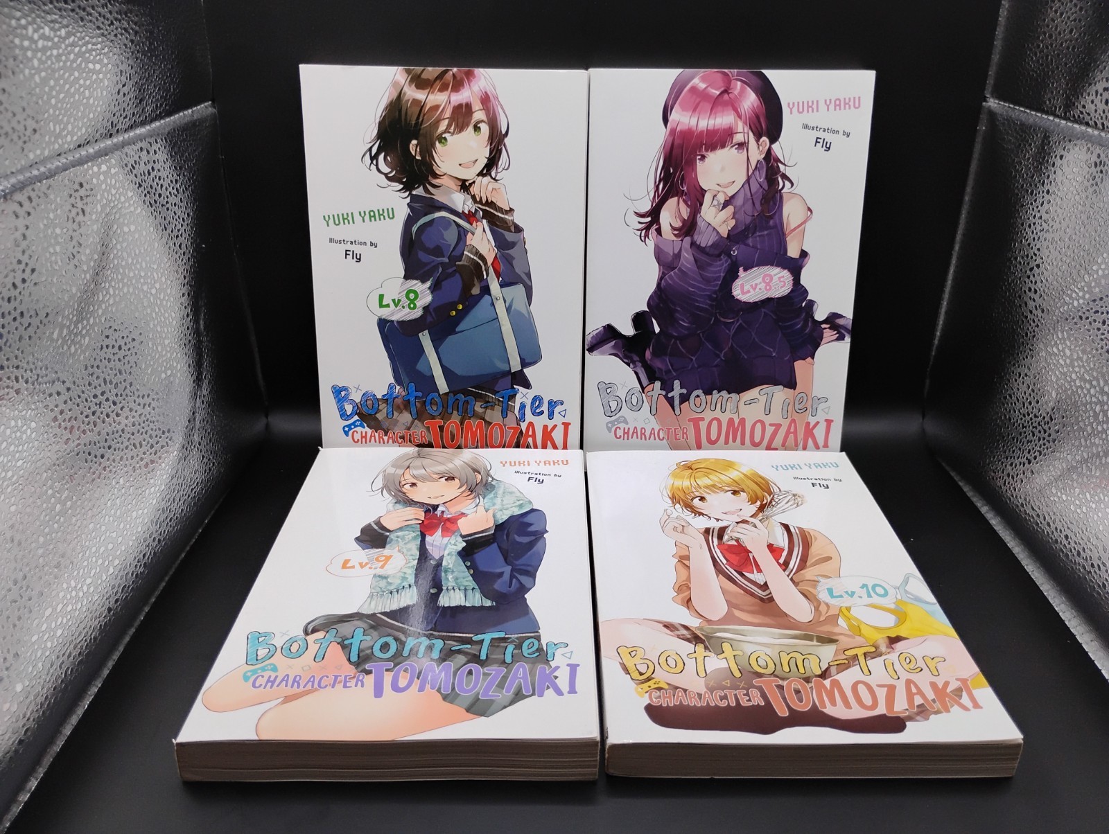 Bottom Tier Character Tomozaki Light Novel Vol. 1-10 + 6.5 + 8.5 English + manga
