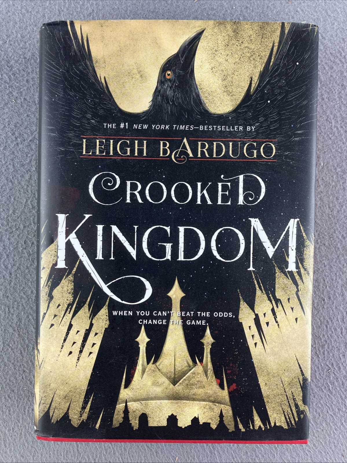 Crooked Kingdom A Sequel to Six of Crows Leigh Bardugo Hardcover Sprayed Pages