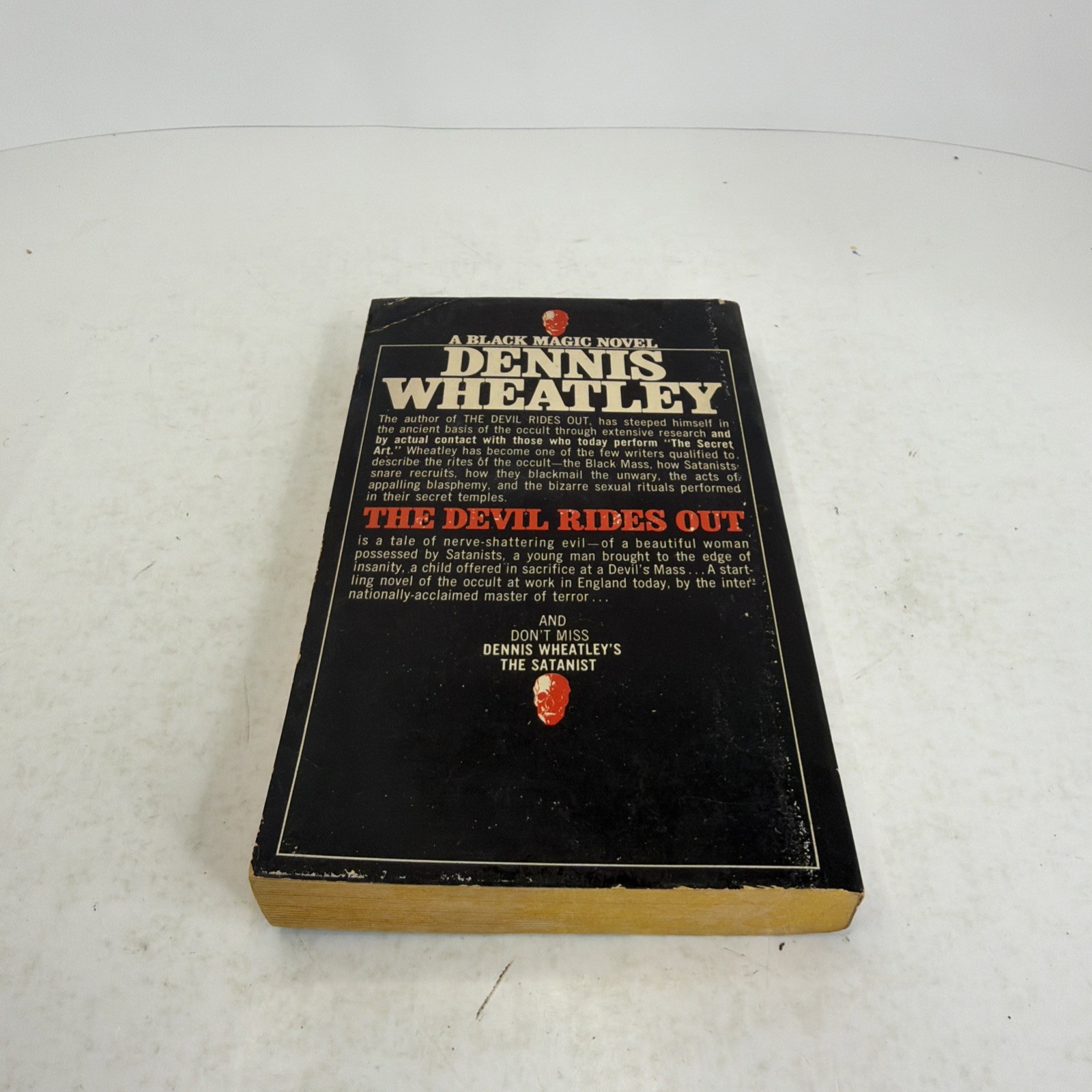 The Devil Rides Out by Dennis Wheatley 1967 Bantam Edition First Printing PB
