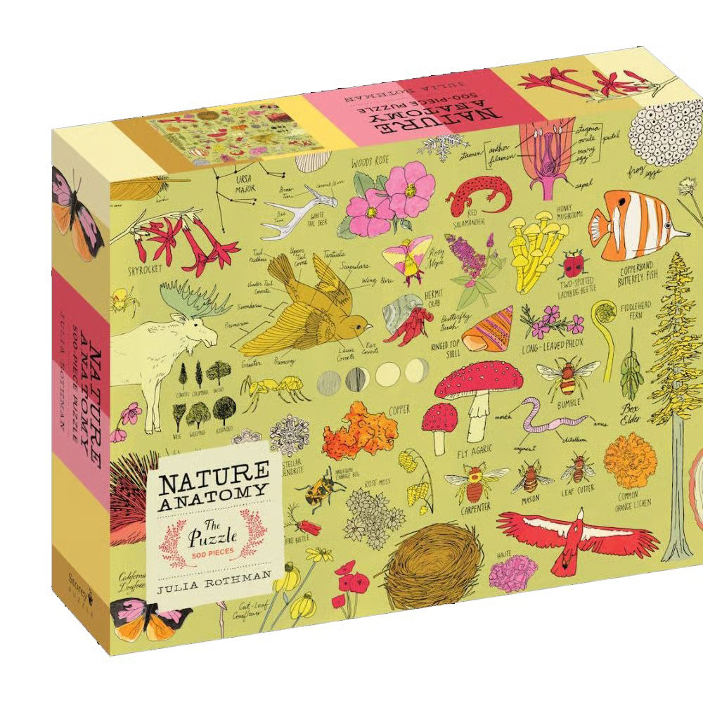 Workman Publishing, Nature Anatomy 500 Piece Puzzle