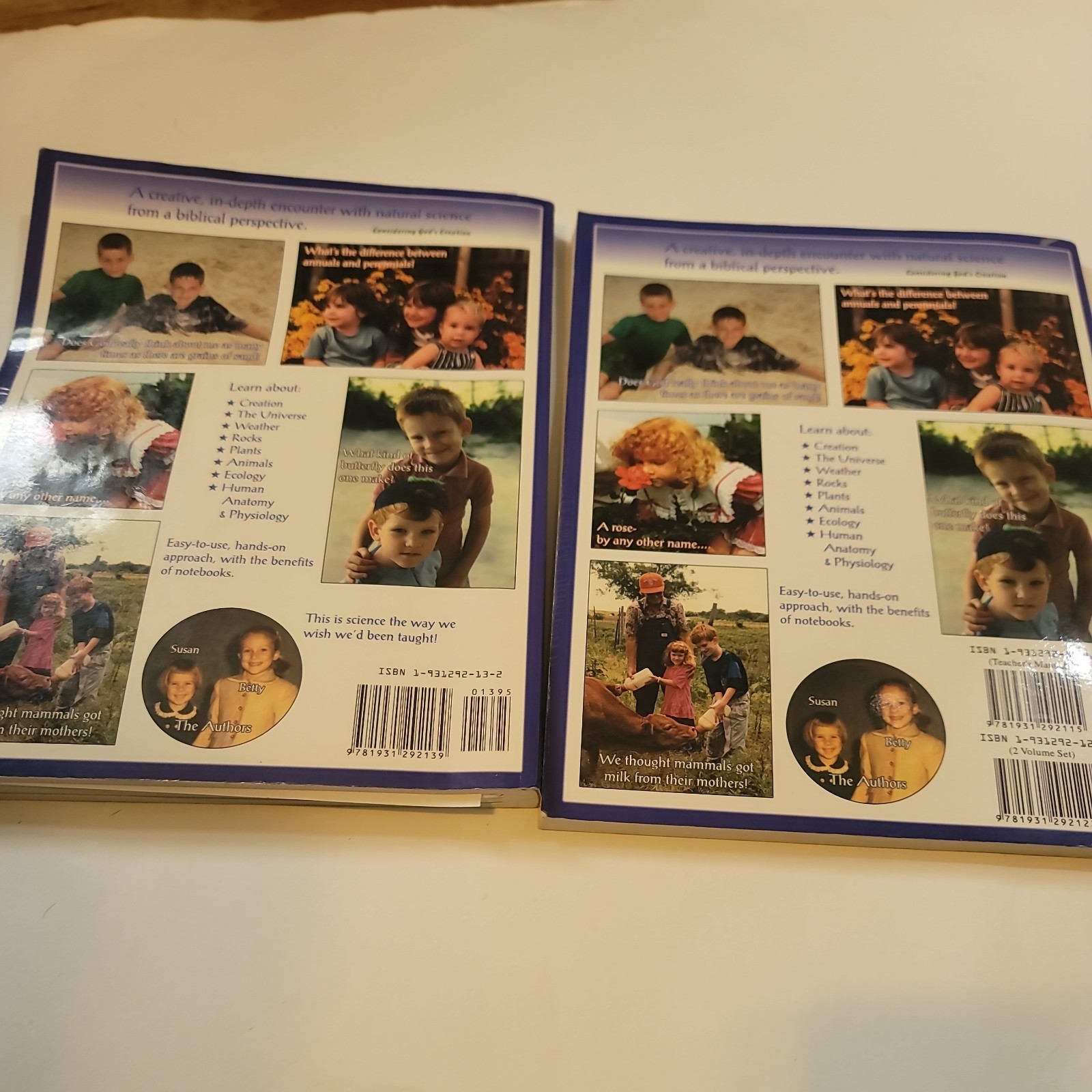 Christian Homeschool science Student Workbook & Teacher’s Manual. God’s creation