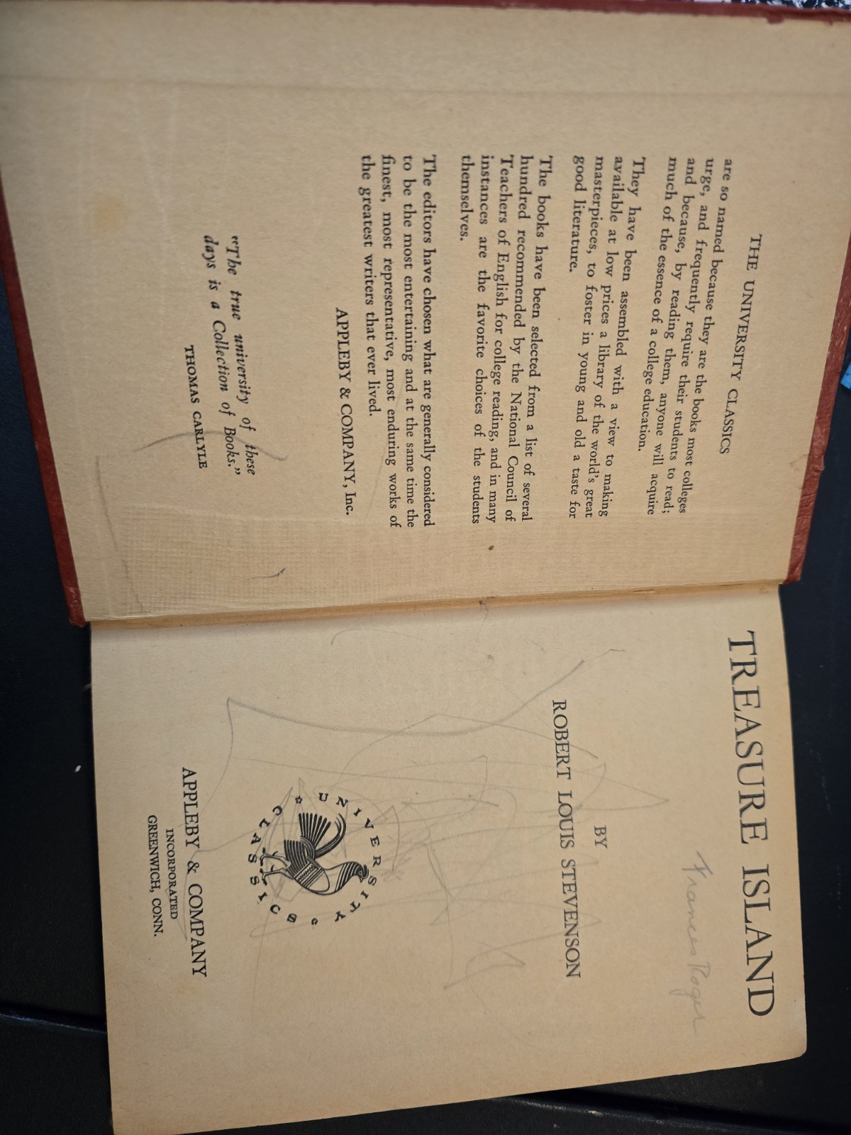 Treasure Island USA Print 1939 Hardbound