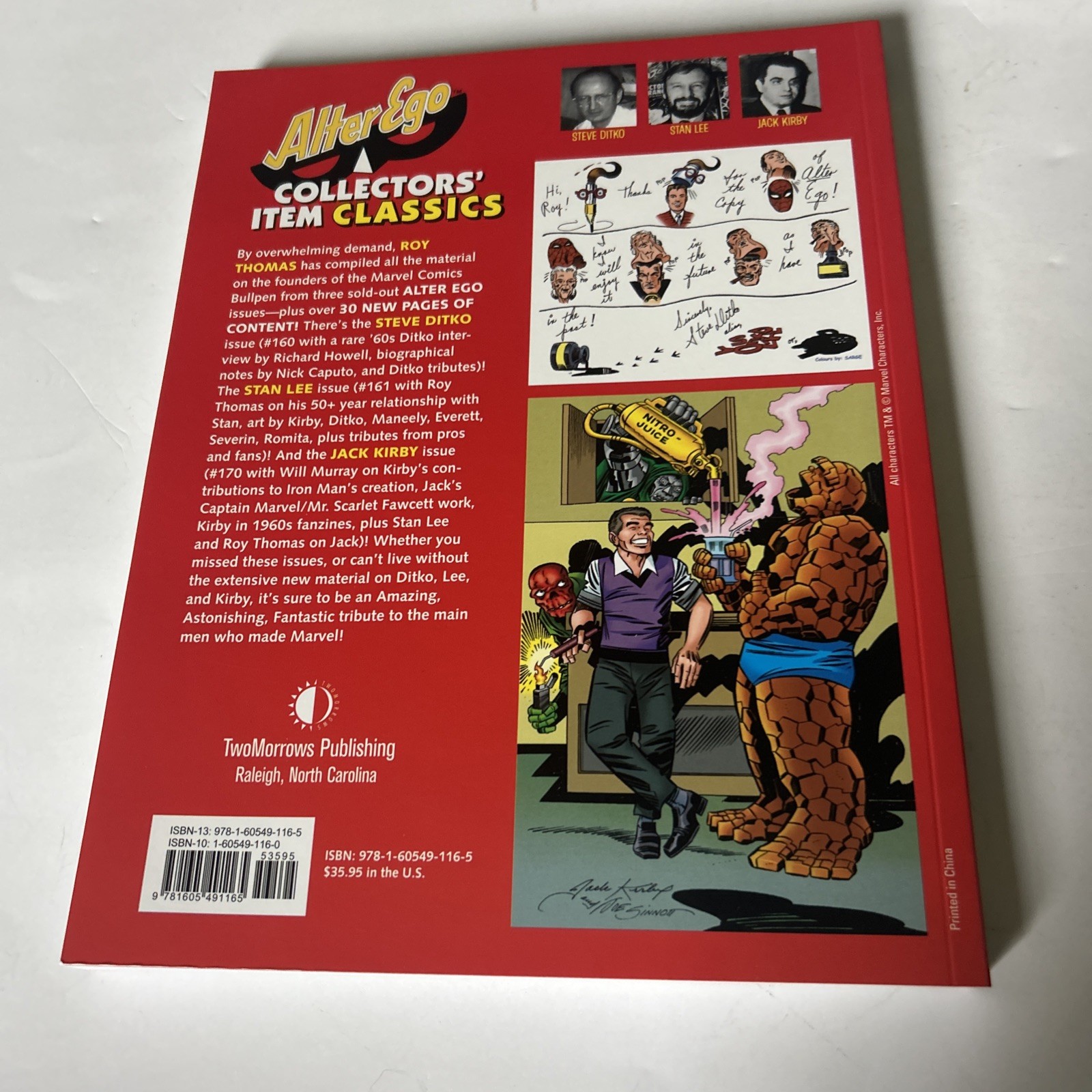 Alter Ego Collectors Item Classics-Stan Lee-Jack Kirby-Steve Ditko-Roy Thomas