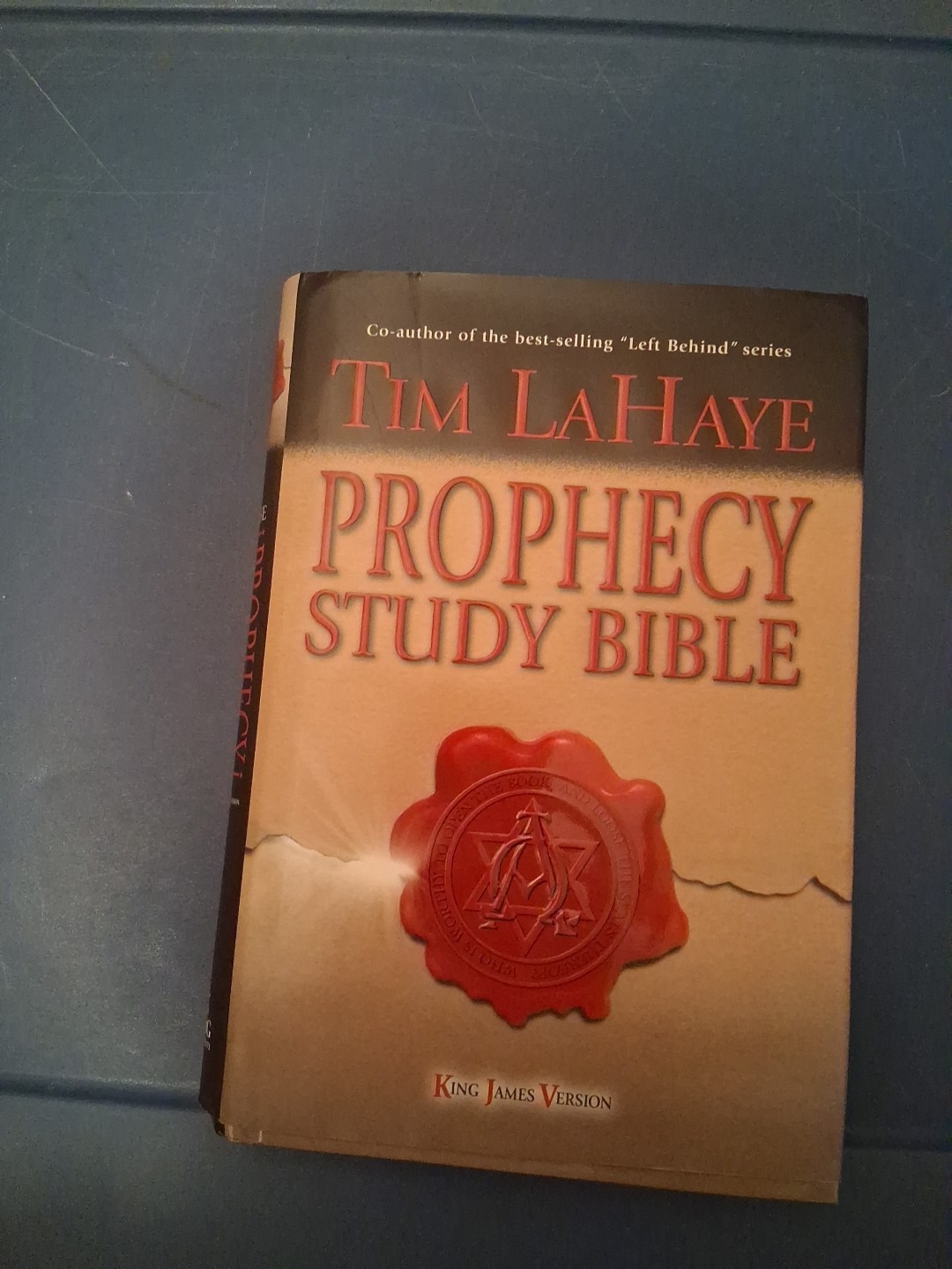 Prophecy Study Bible by Tim Lahaye (2000, Hardcover)