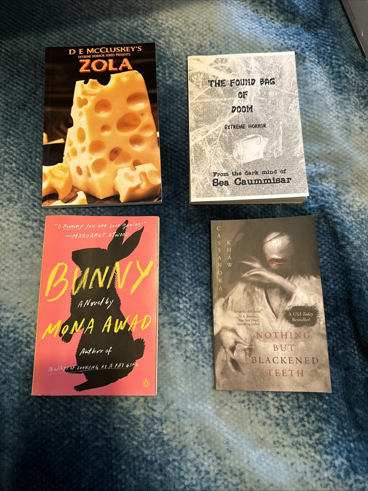 Extreme Horror Paperback Book Lot– Four Books Read Description