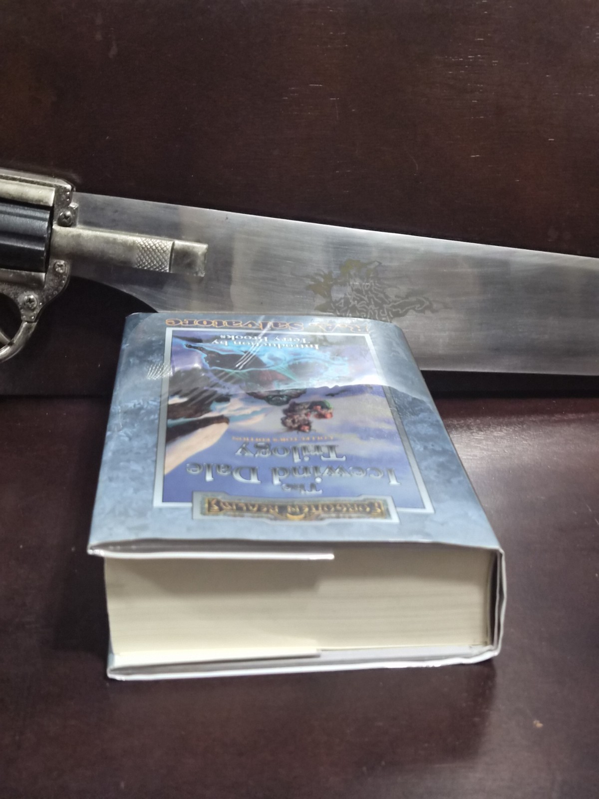 R.A. Salvatore Icewind Dale Trilogy 2000 1st 1st Signed Collector HCDJ LN WOTC