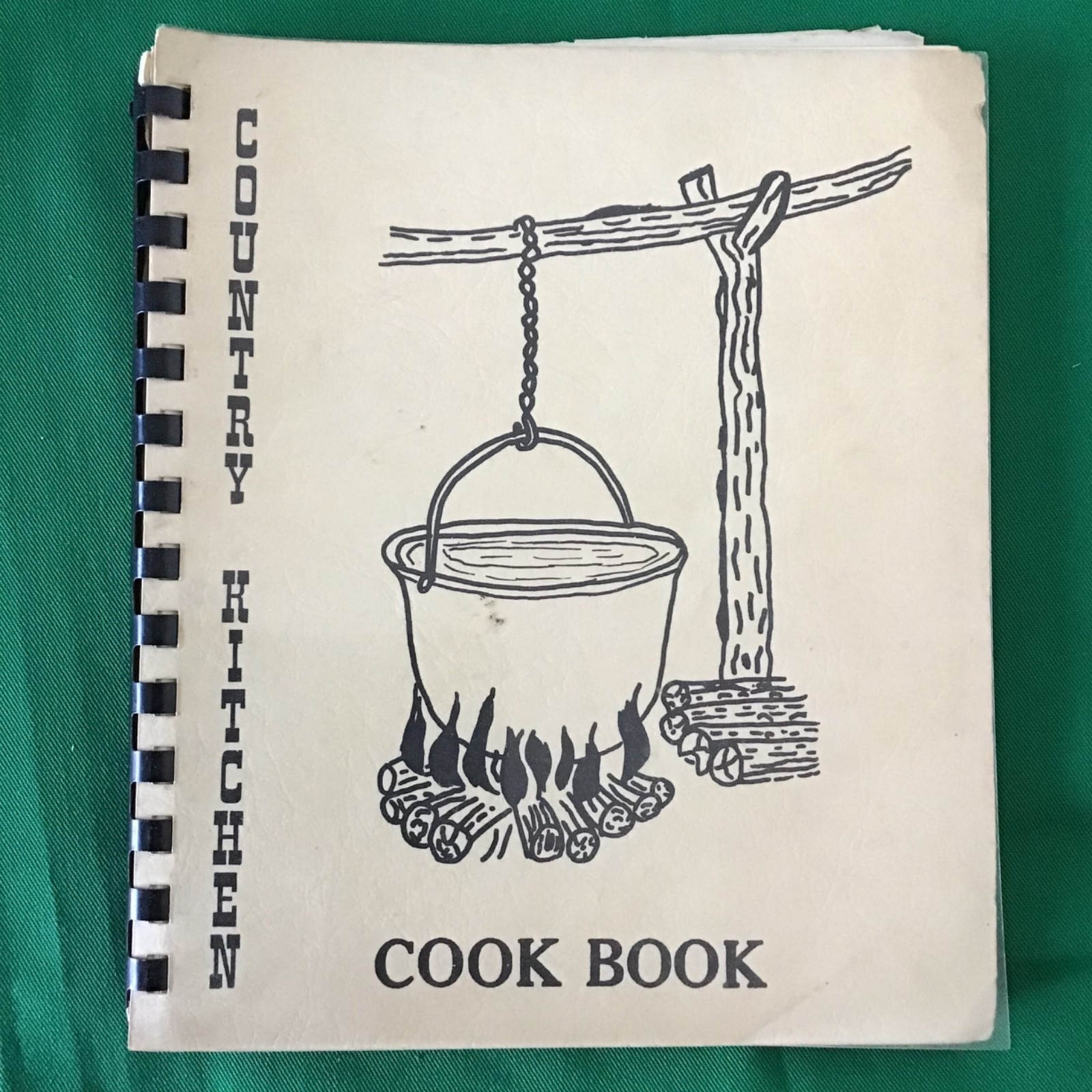 Ohio Susannah Shaum Alice Van Pelt Family Friends Vintage 1960s Spiral Cookbook