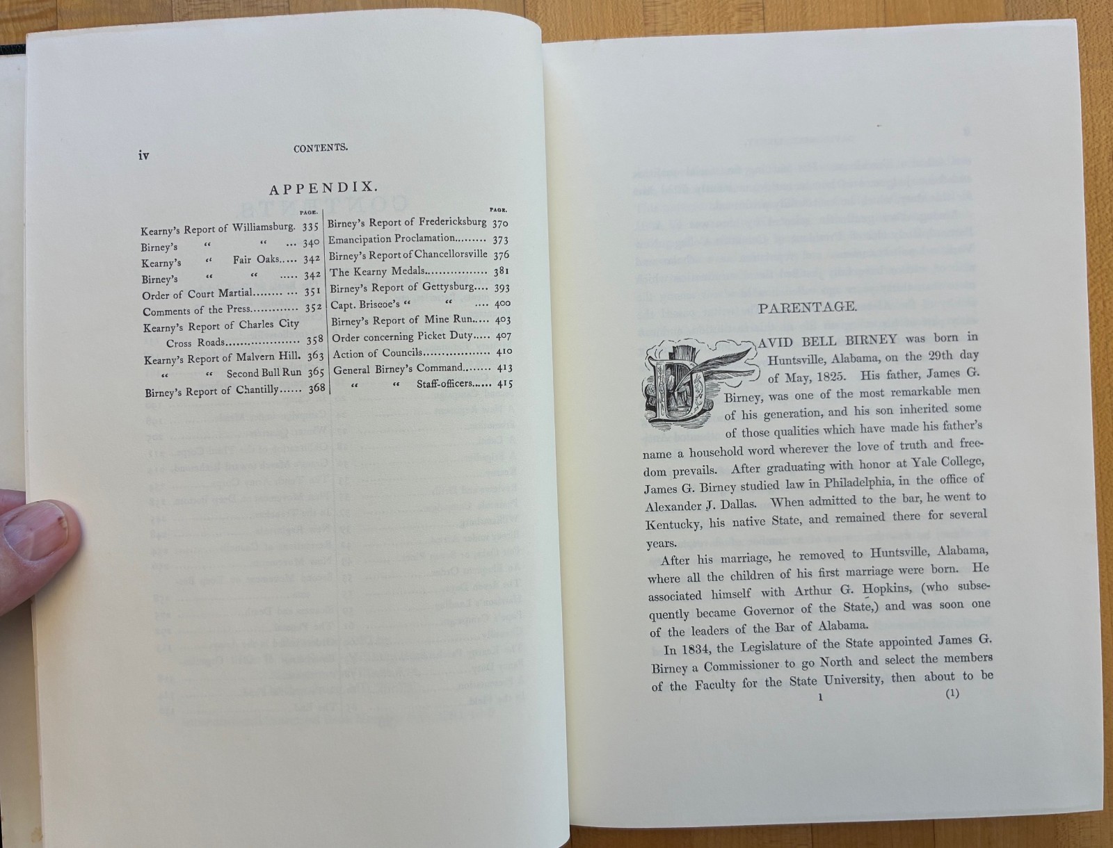 Life of David Bell Birney, Major-General United States Volunteers 1867/1987Rprnt
