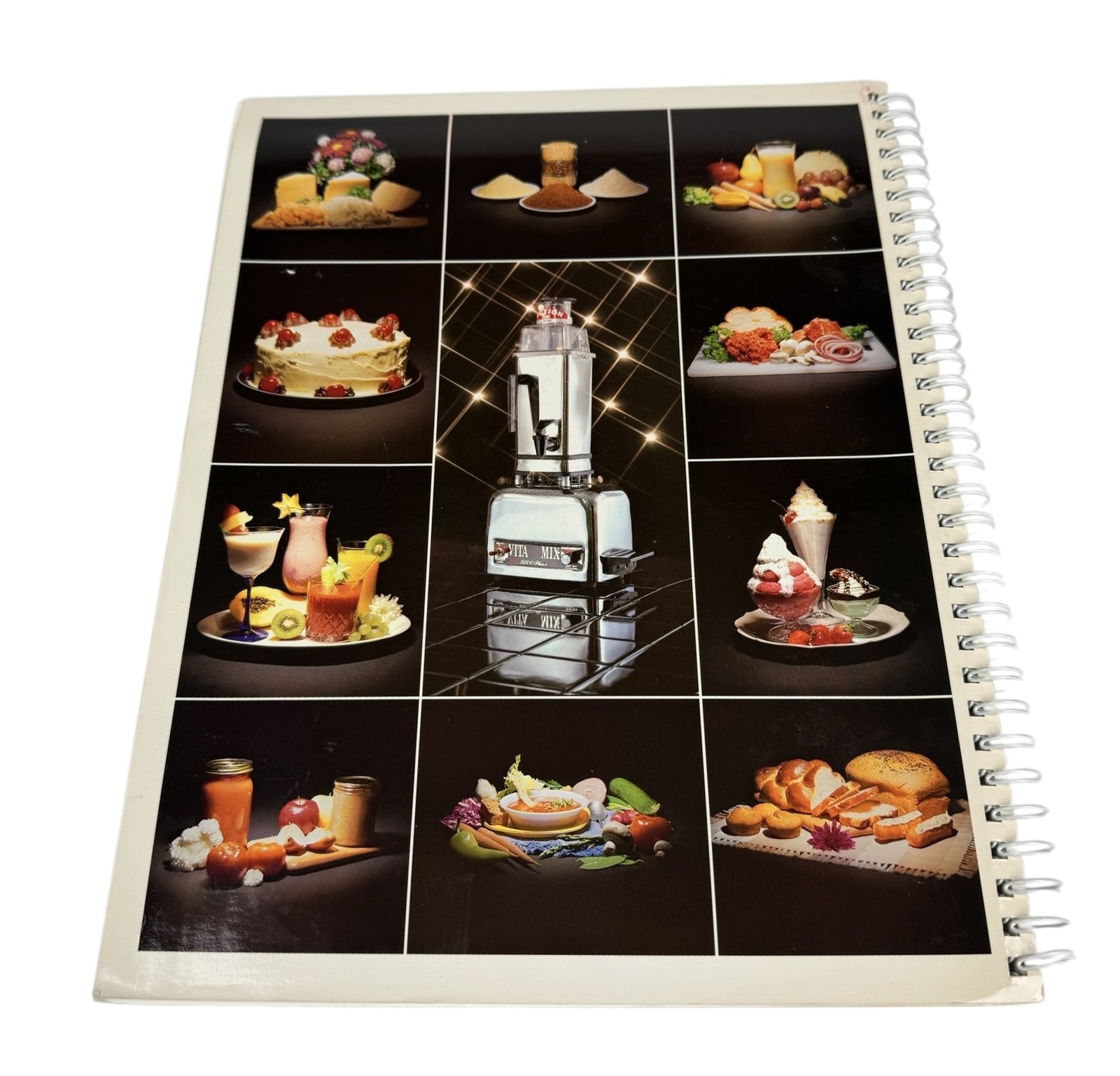 The Versatile Vita-Mix Cookbook Recipe Book Spiral Bound Vintage Kitchen