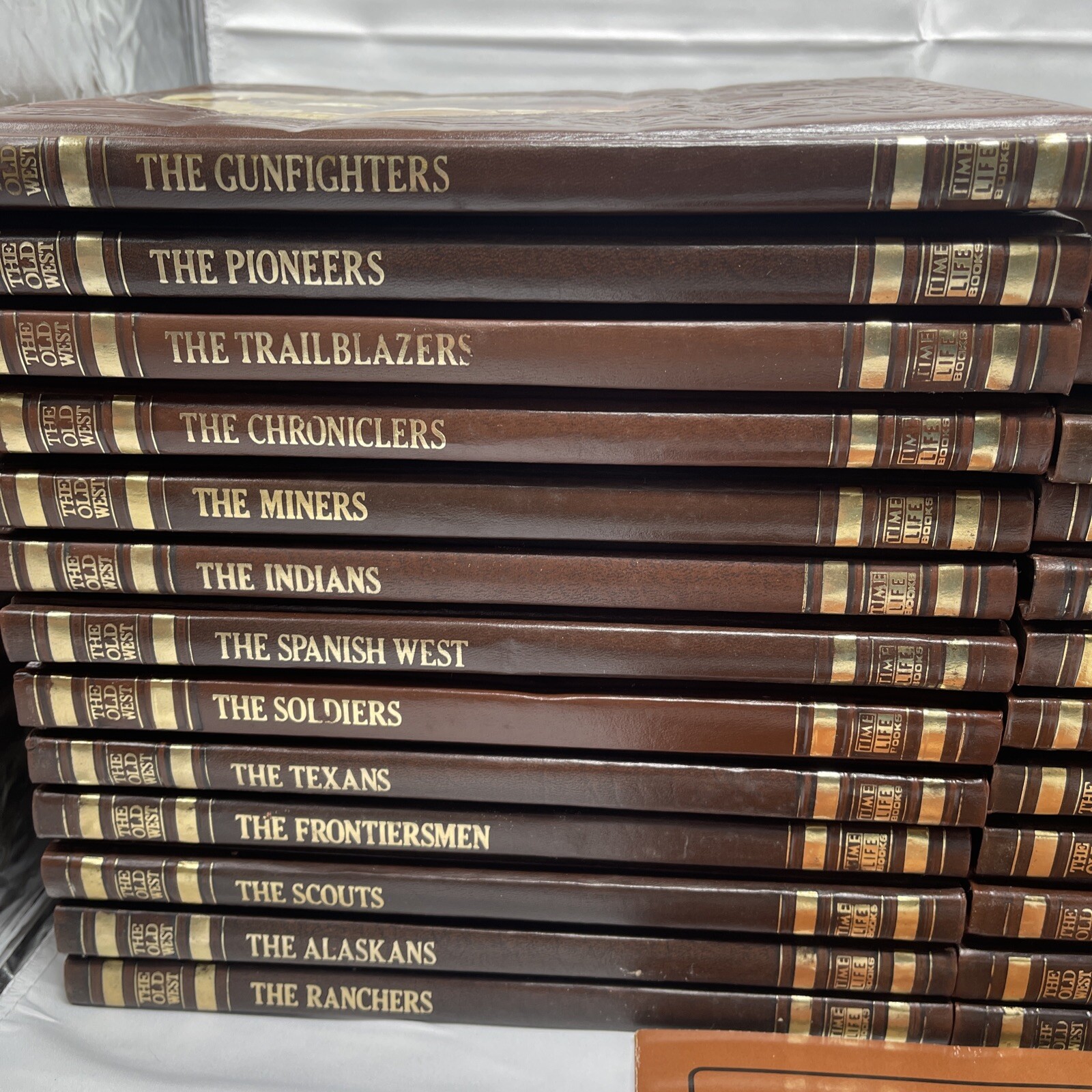 CHOICE – The Old West Series Time Life Books Faux Leather Books (titles in desc)
