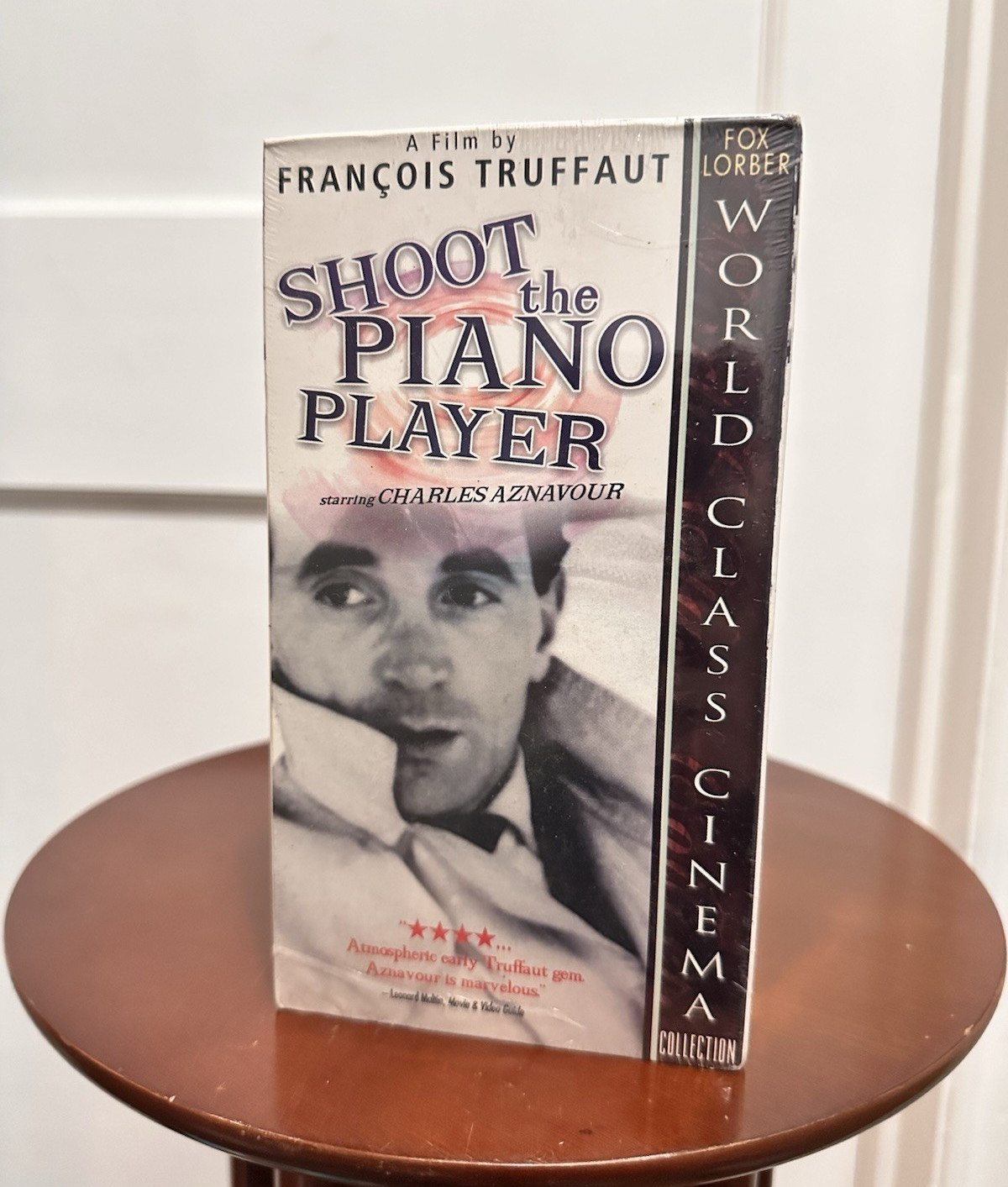 François Truffaut Shoot the Piano Player VHS SEALED World Classics Cinema