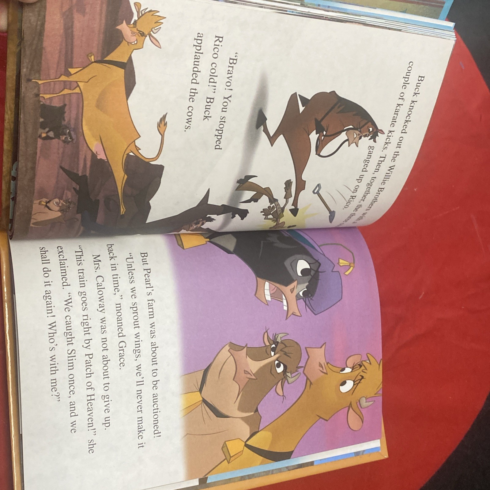 *KIDS* VINTAGE Home On The Range (2004,Hard Book) Disney Wonderful World Reading