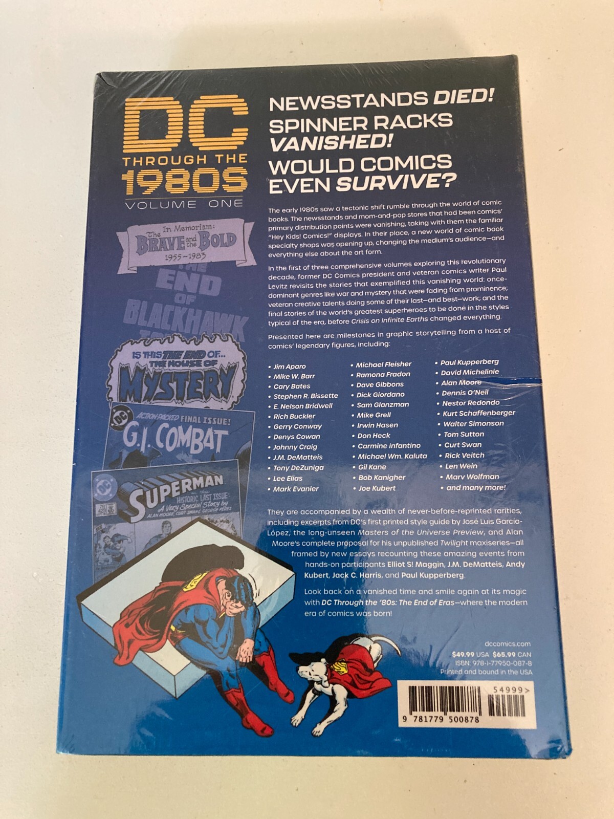 DC Through the ’80s: End of Eras, V. 1 Superman (2020, HC) New Sealed