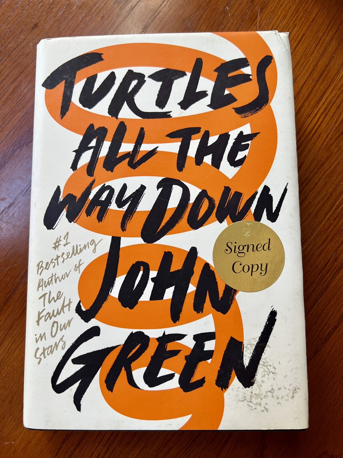 Signed John Green book collection: Fault, Turtles & Anthropocene