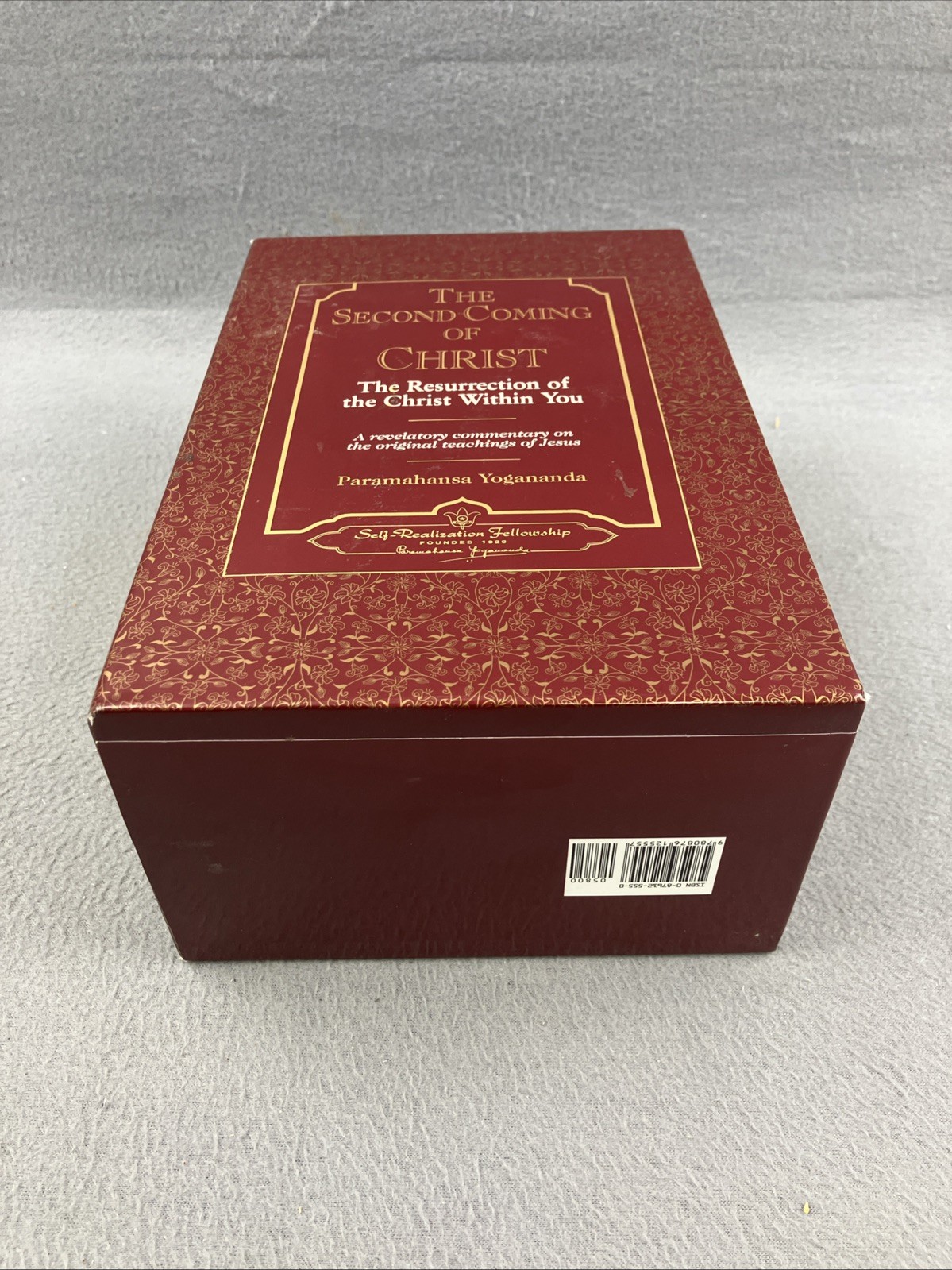 The Second Coming Of Christ Volume I & II Yogananda Paramahansa Boxed Set
