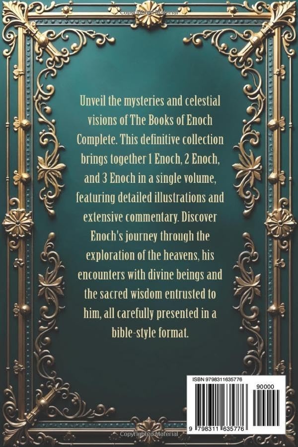 The Books of Enoch Complete (Illustrated): the 1, 2 & 3 Enoch Collection with De