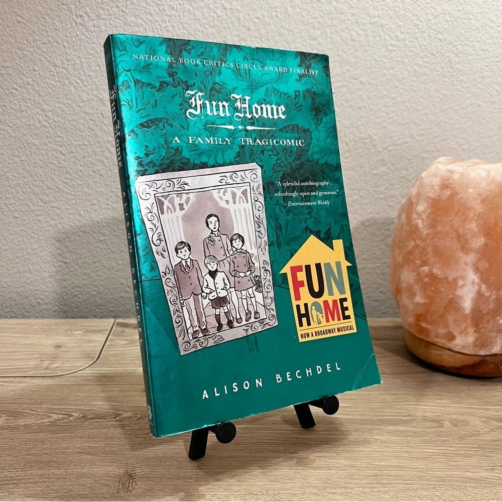 Fun Home by Alison Bechdel Graphic Memoir LGBTQ 2006 Paperback Broadway Edition