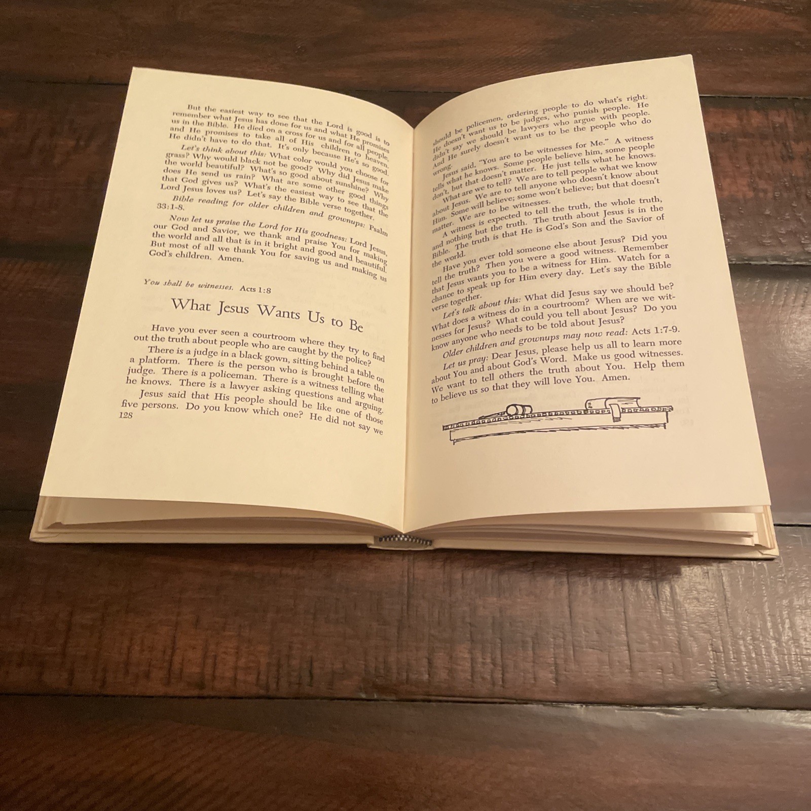 Little Visits With God: Devotions for Families with Small Children Vtg 1957
