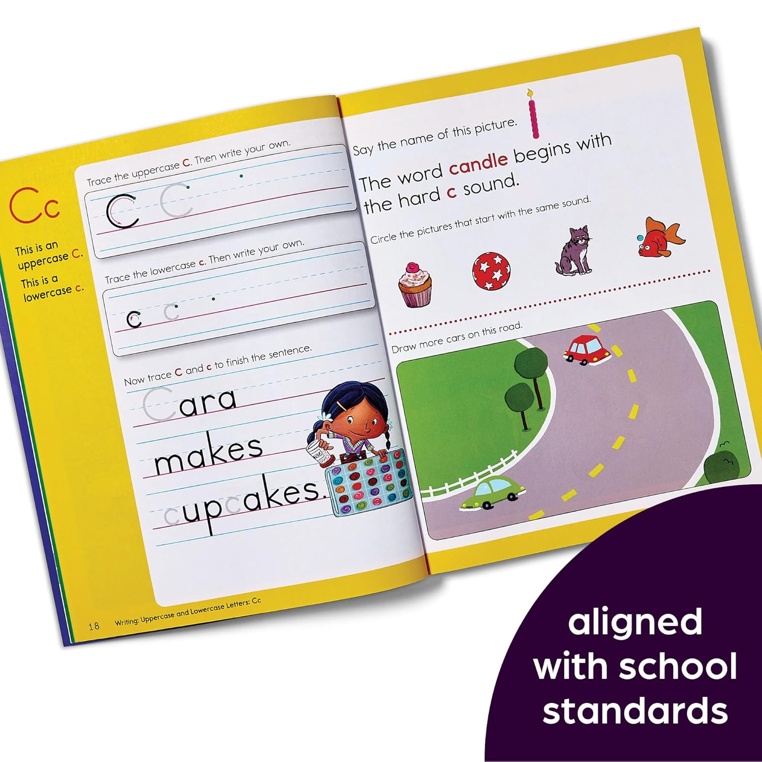 Kindergarten Big Fun Workbook: Kids Workbook with Tracing Worksheets, Alphabet P