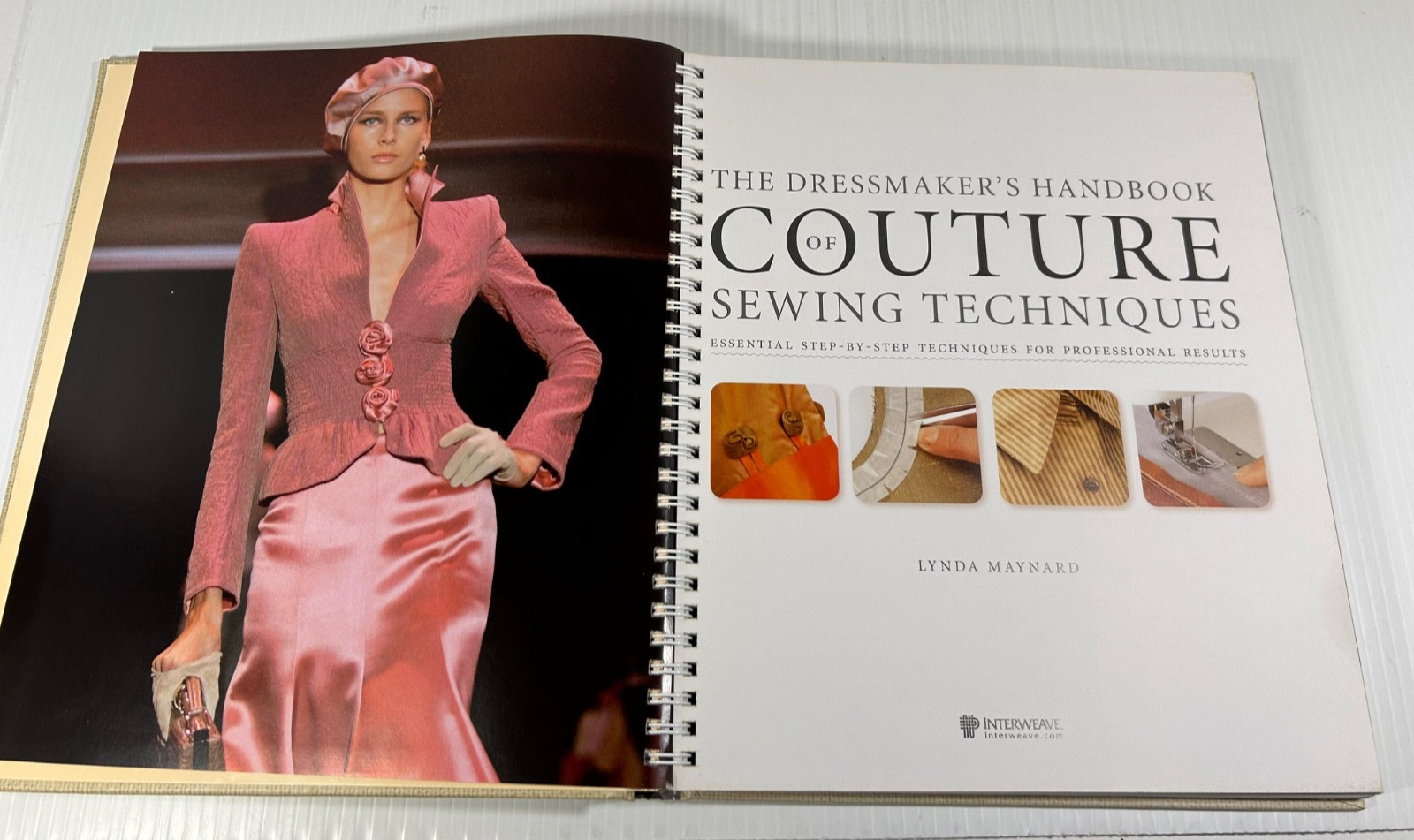 The Dressmaker’s Handbook of Couture Sewing Techniques Lynda Maynard – Spiral