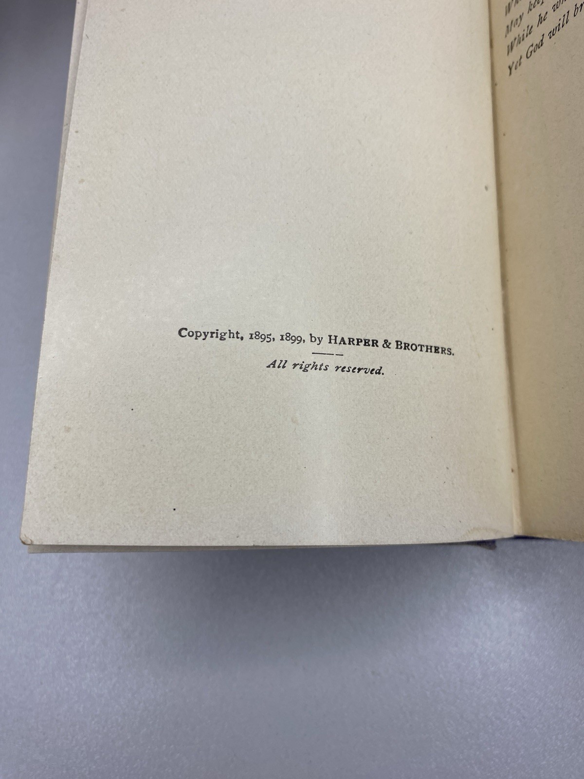 Vintage Book The Story of the Other Wise Man by Henry Van Dyke 1899 Pocket Size
