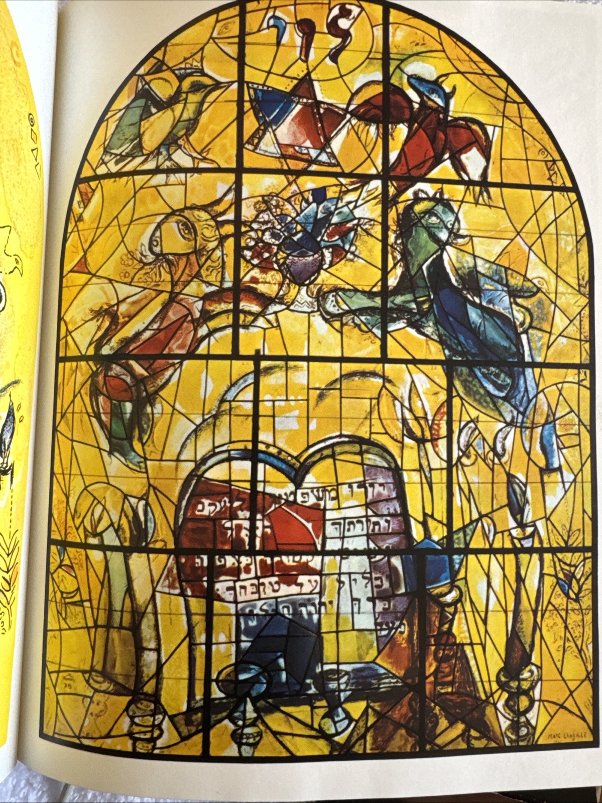 Marc Chagall The Jerusalem Windows Jean Leymarie First Revised Edition 1967