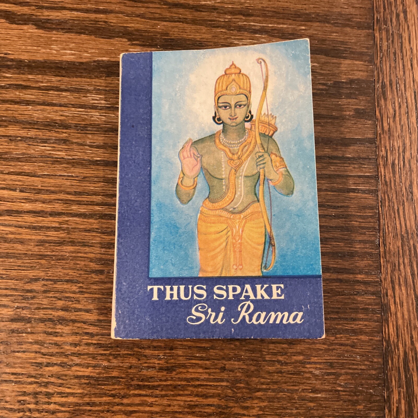 THUS SPAKE SRI RAMA – Hindu Text SRI RAMAKRISHNA MATH – 1972 Pocket Mini Book