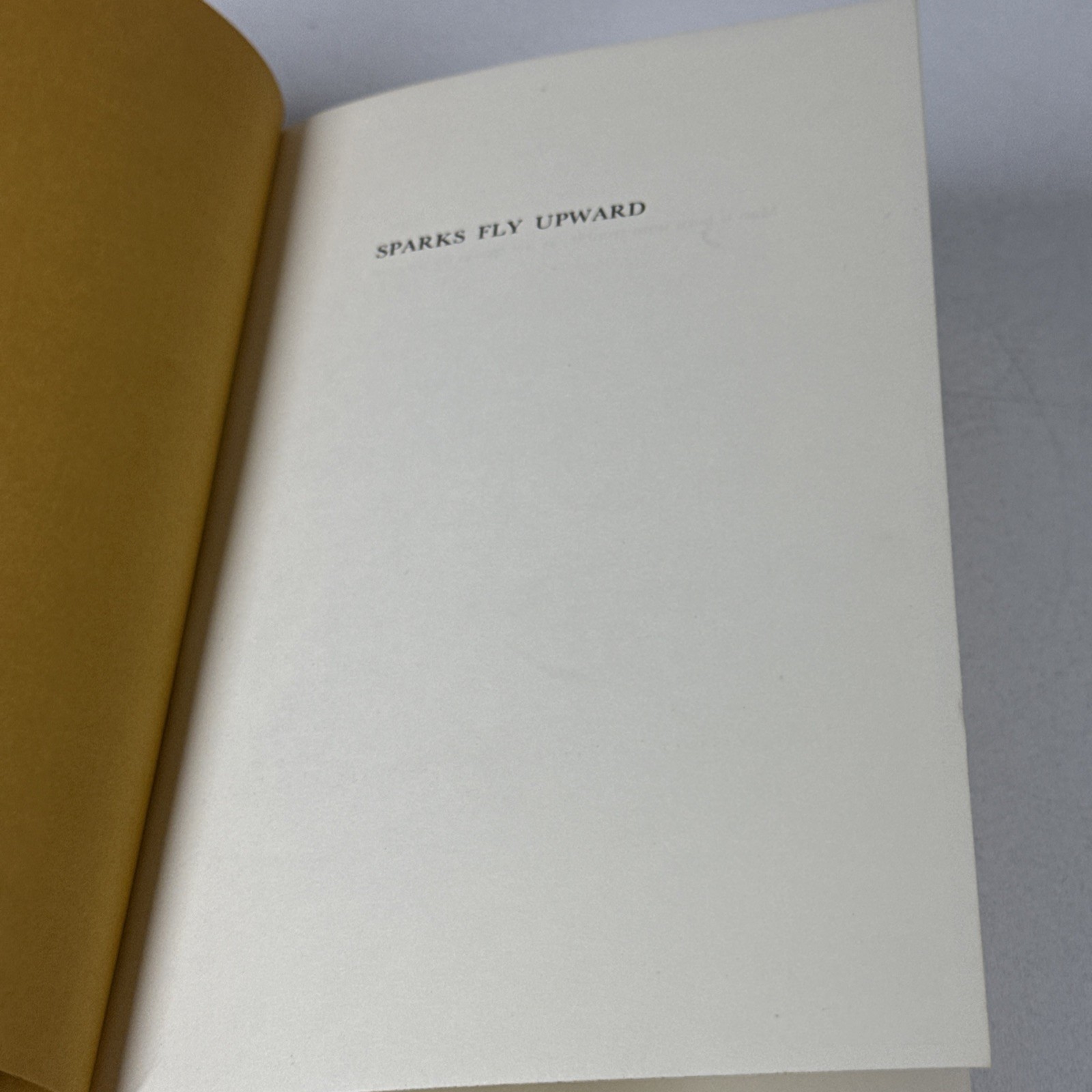 Stewart Granger SIGNED Sparks Fly Upward Granada 1981 First Edition HC DJ