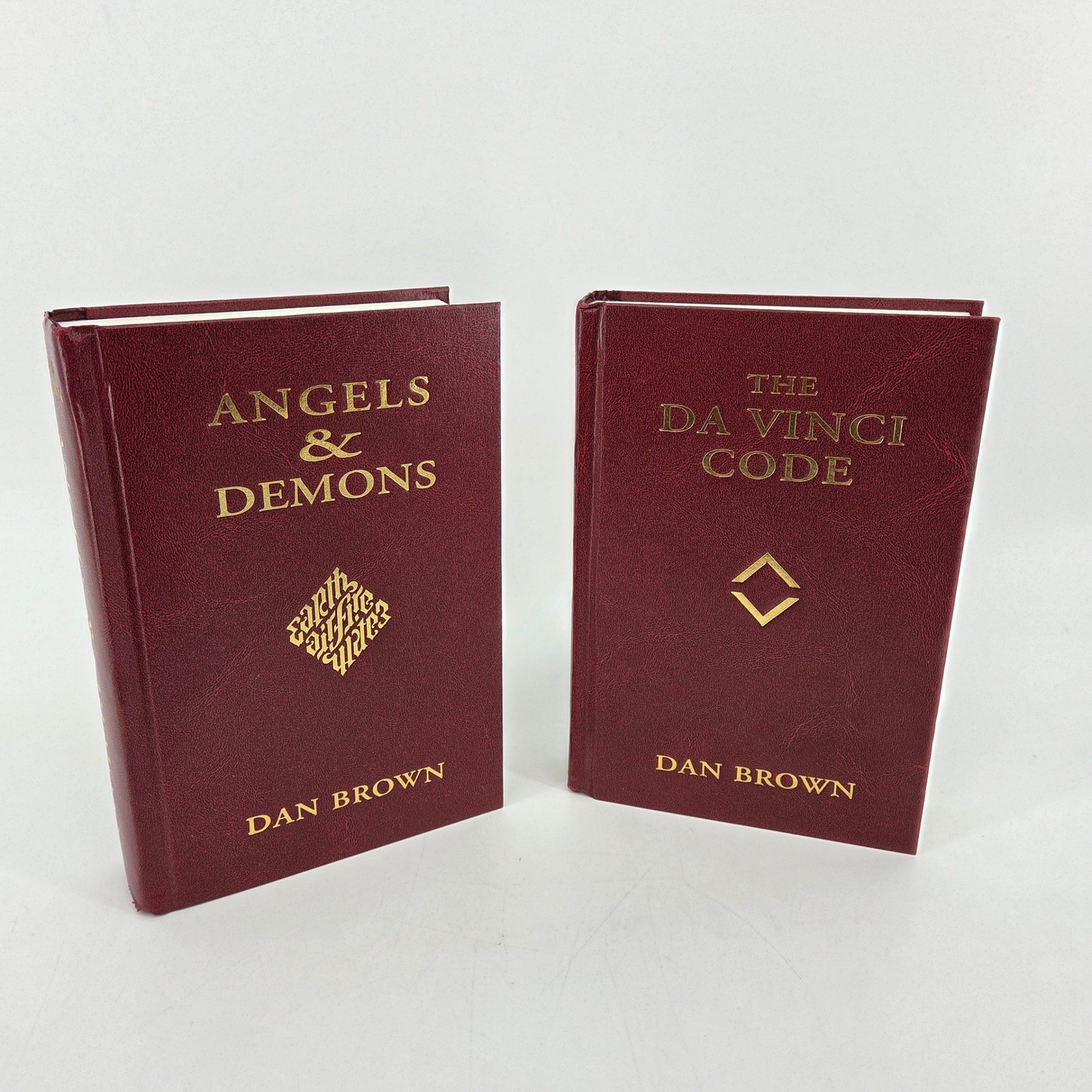 Dan Brown The Da Vinci Code Angels & Demons Hardcover Slipcase Set Atria Books