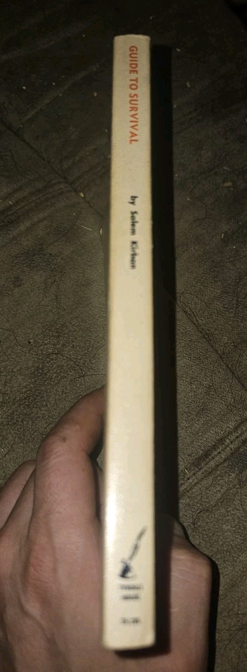 Guide To Survival 1972 Salem Kirban Tydale House Pub Damage Paperback Soffcover
