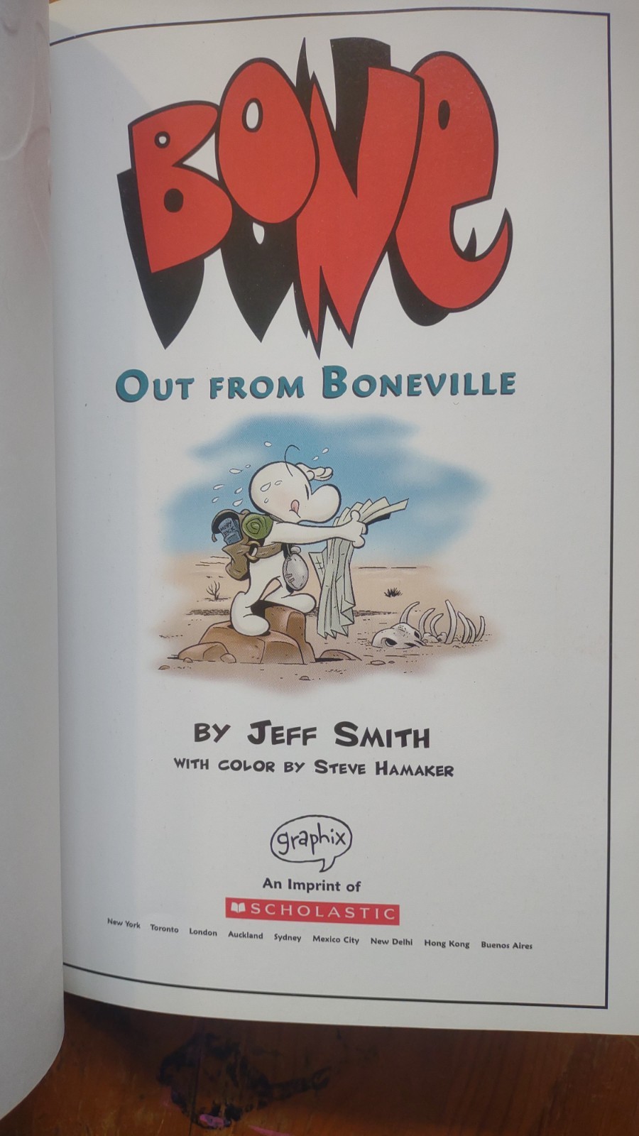 Bone Out From Boneville by Jeff Smith 2005 PB