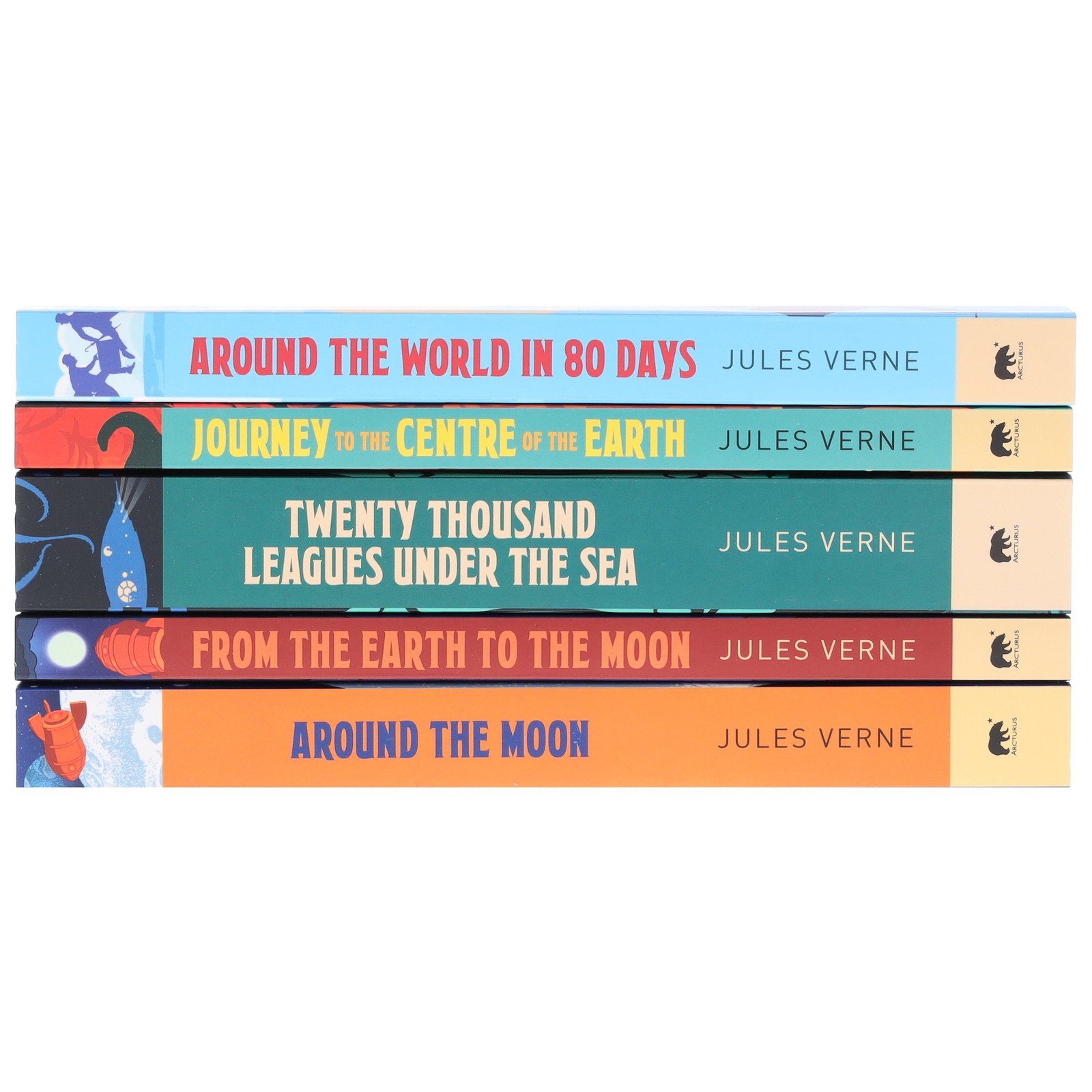 The Classic Jules Verne Collection 5 Books Box Set – Ages 14+ – Paperback