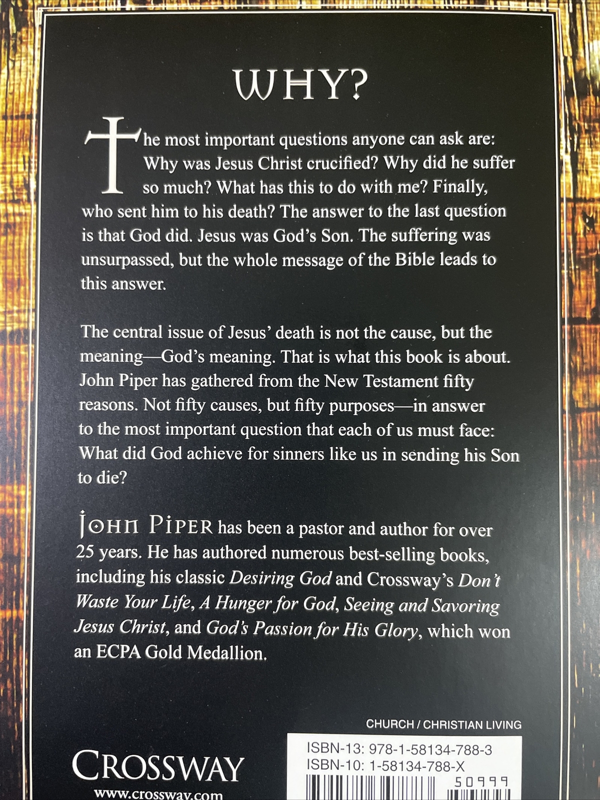 Fifty Reasons Why Jesus Came to Die – p/b 2006 – John Piper – quantity discounts
