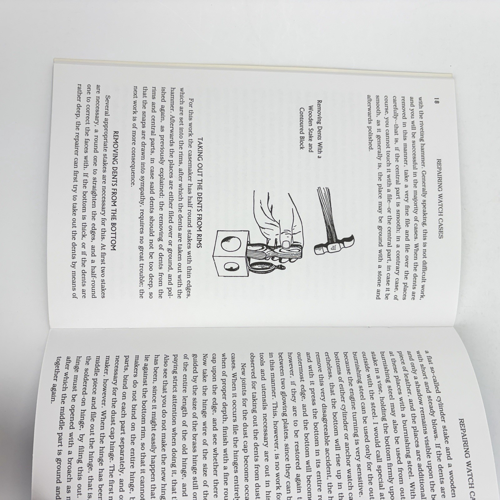 A Practical Treatise On Repairing Watch Cases By Schwanatus & Fenimore, Reprint