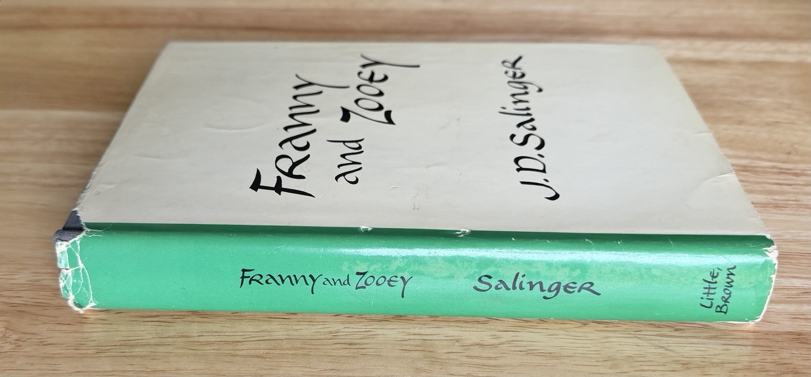 Franny and Zooey J D Salinger 1961 1st Edition 1st Print HCDJ Read Description