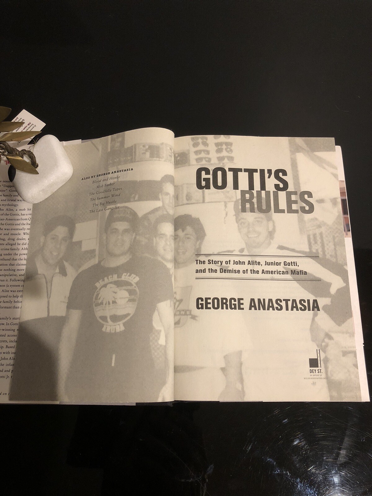 Gotti’s Rules:G Anastasia.Dey St 2015 First Ed/First Pr.H/C D/J Good.True Crime.