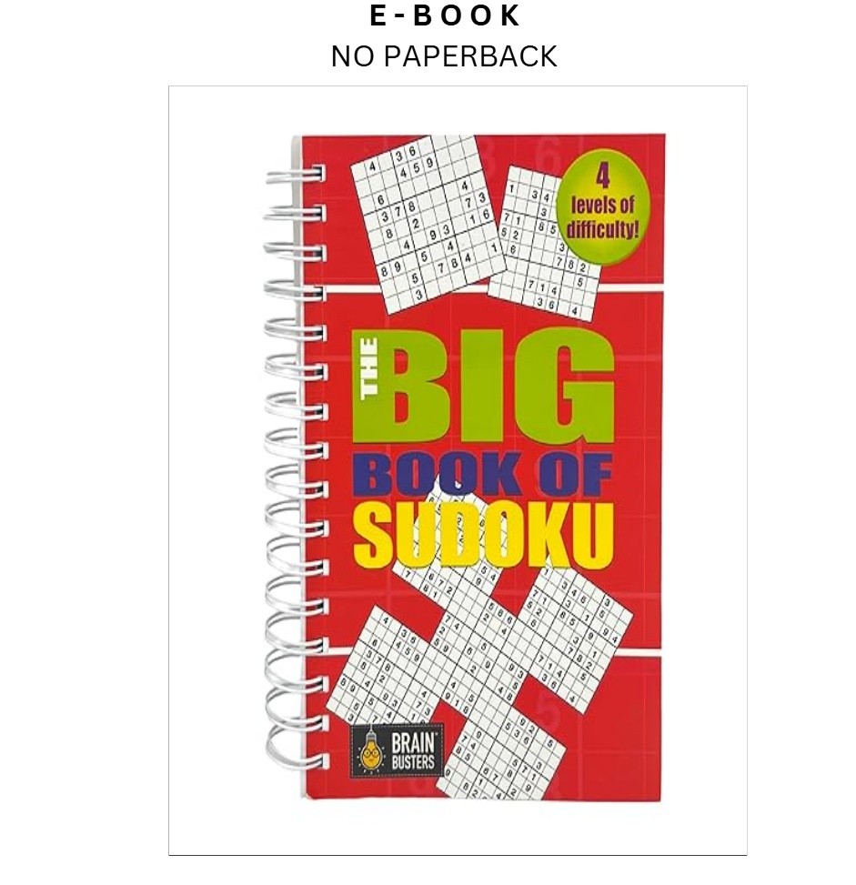 Big Book of Sudoku: Over 500 Puzzles & Solutions, Parragon Books (Author Editor)