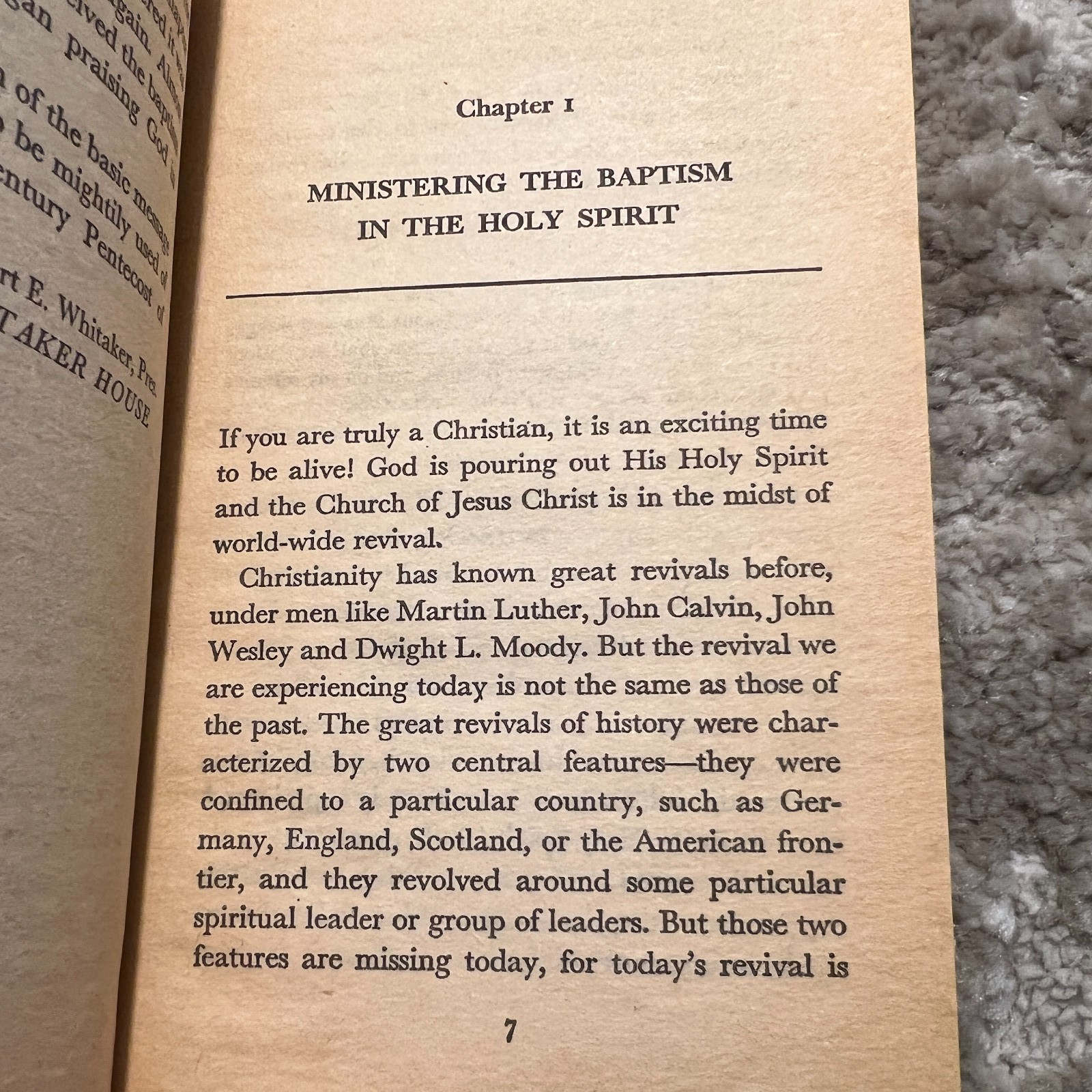 Spiritual Power Don W. Basham 1976 Whitaker House Baptism In The Holy Spirit