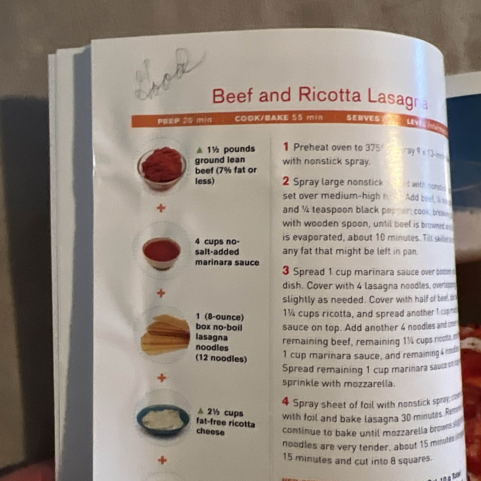 WeightWatchers PointsPlus Just 5 Ingredients Cookbook~208 pages 2011 Illustrated