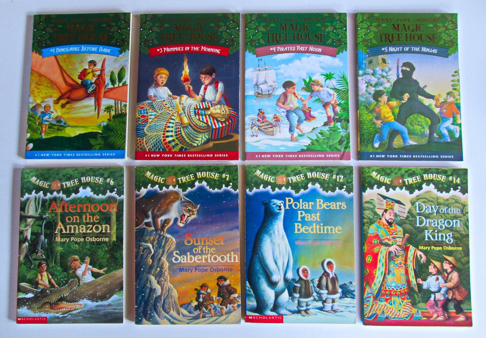 Magic Tree House Book Lot of 17, Mary Pope Osborne, PB HC Mix, 1990s-2010s