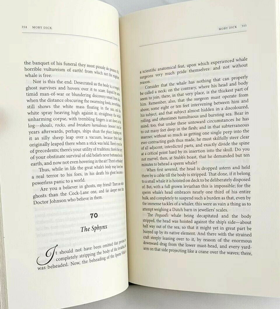 MOBY DICK by Herman Melville Soft Faux Leather Flexi Bound Classics ~Brand NEW~