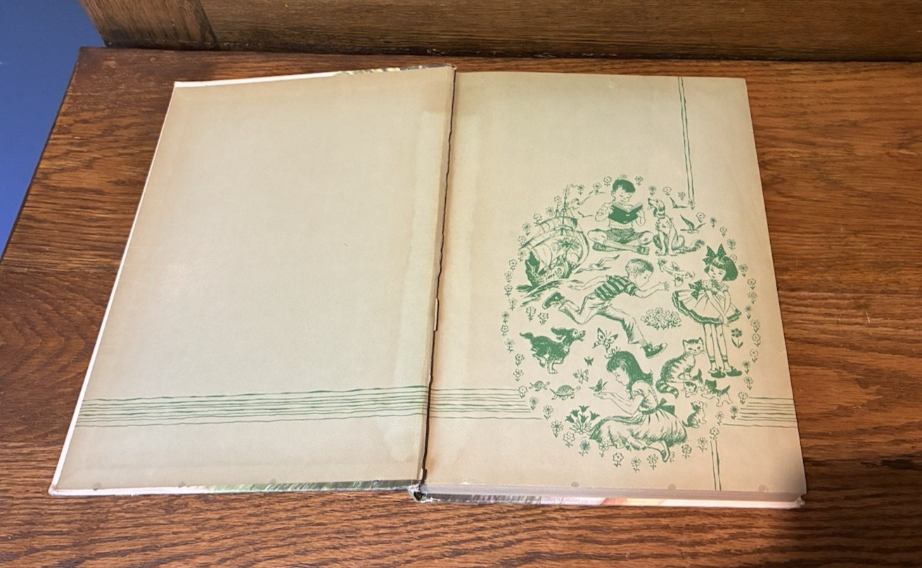 Fairy Tales by Whitman Publishing 1950 LARGE Size Children’s Book