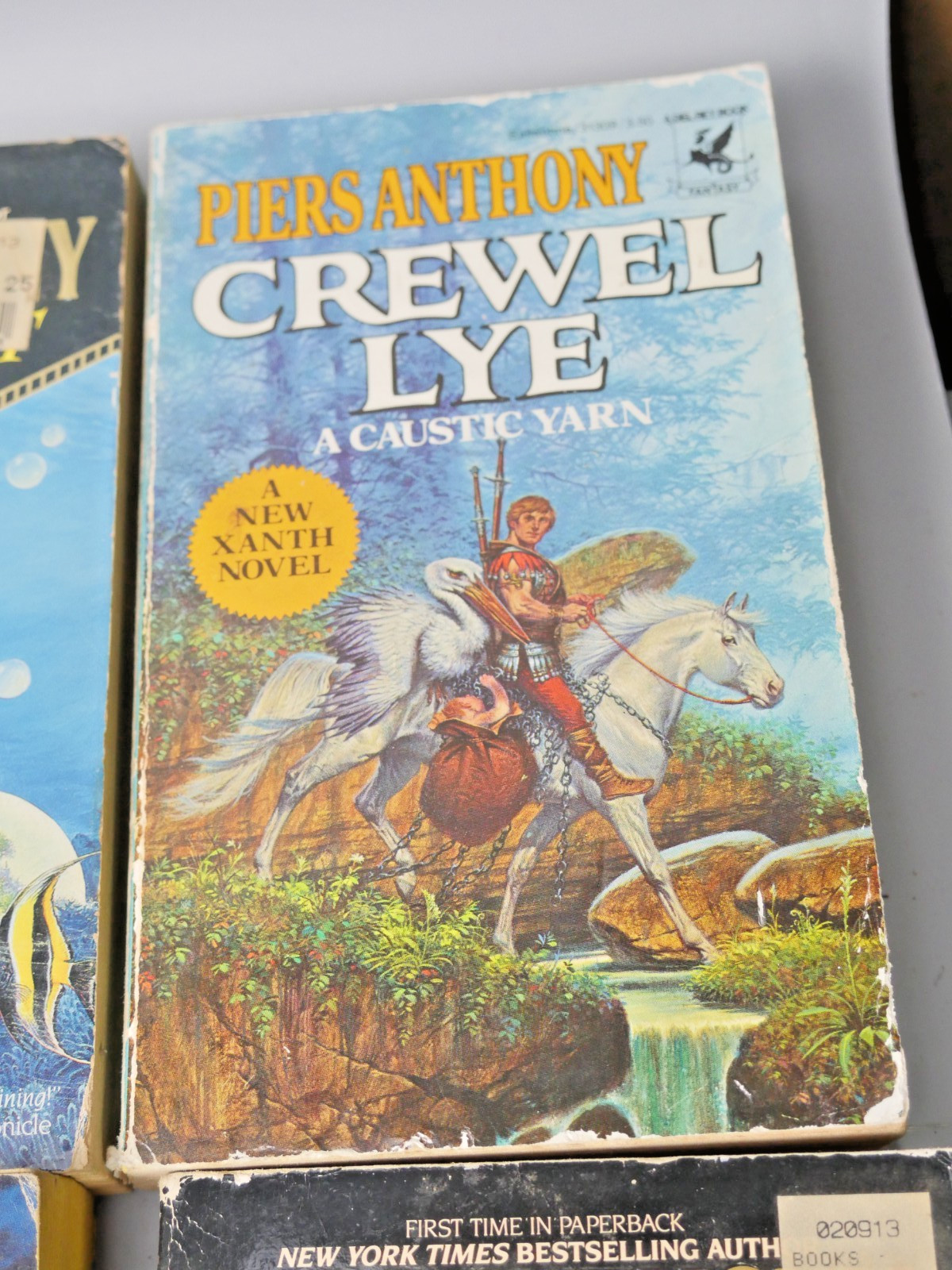 Vintage Xanth Novels Lot 9 Piers Anthony Del Rey Paperback Fantasy Sci Fi 1980s